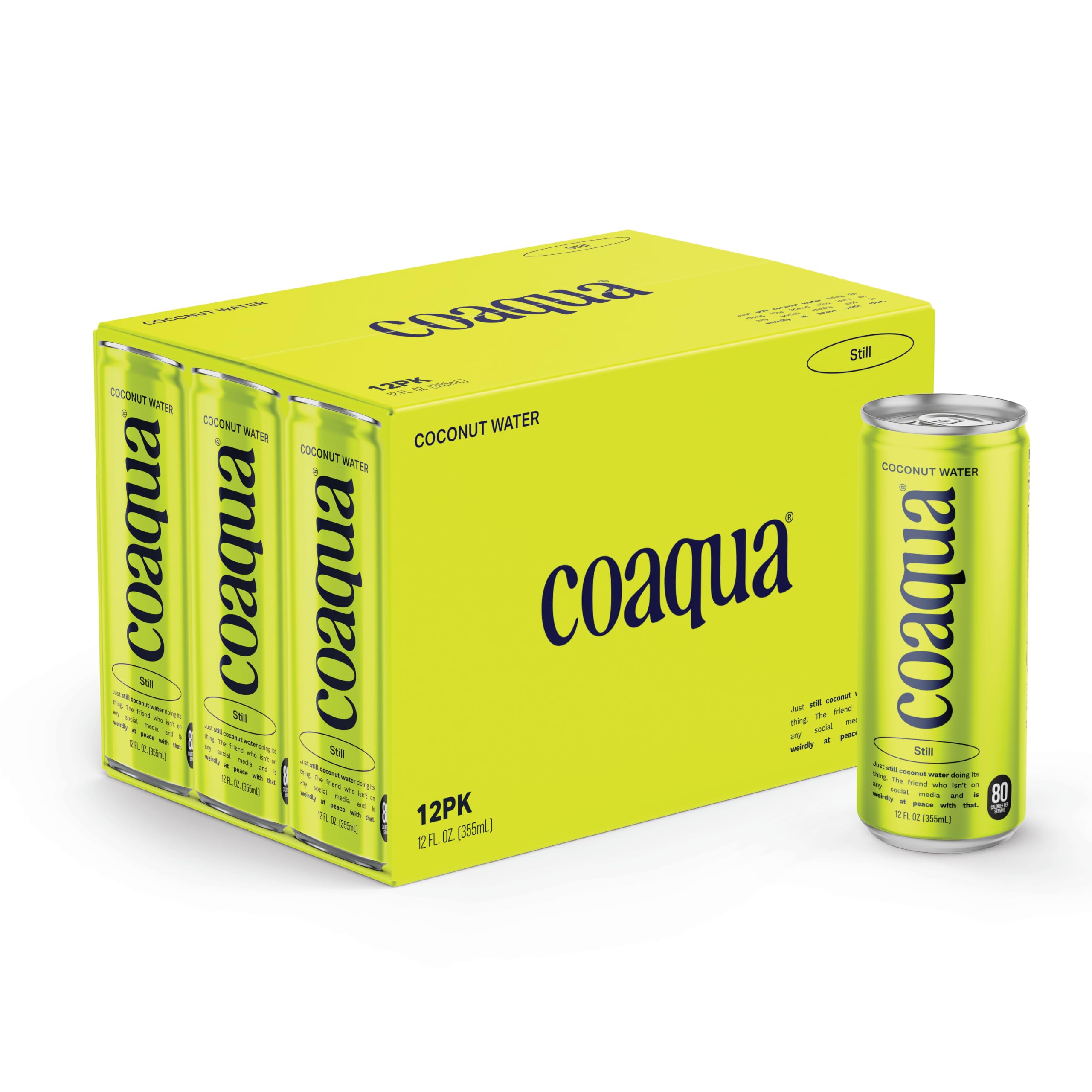 CoAqua en mano para comparar tamaño, envase práctico y portátil