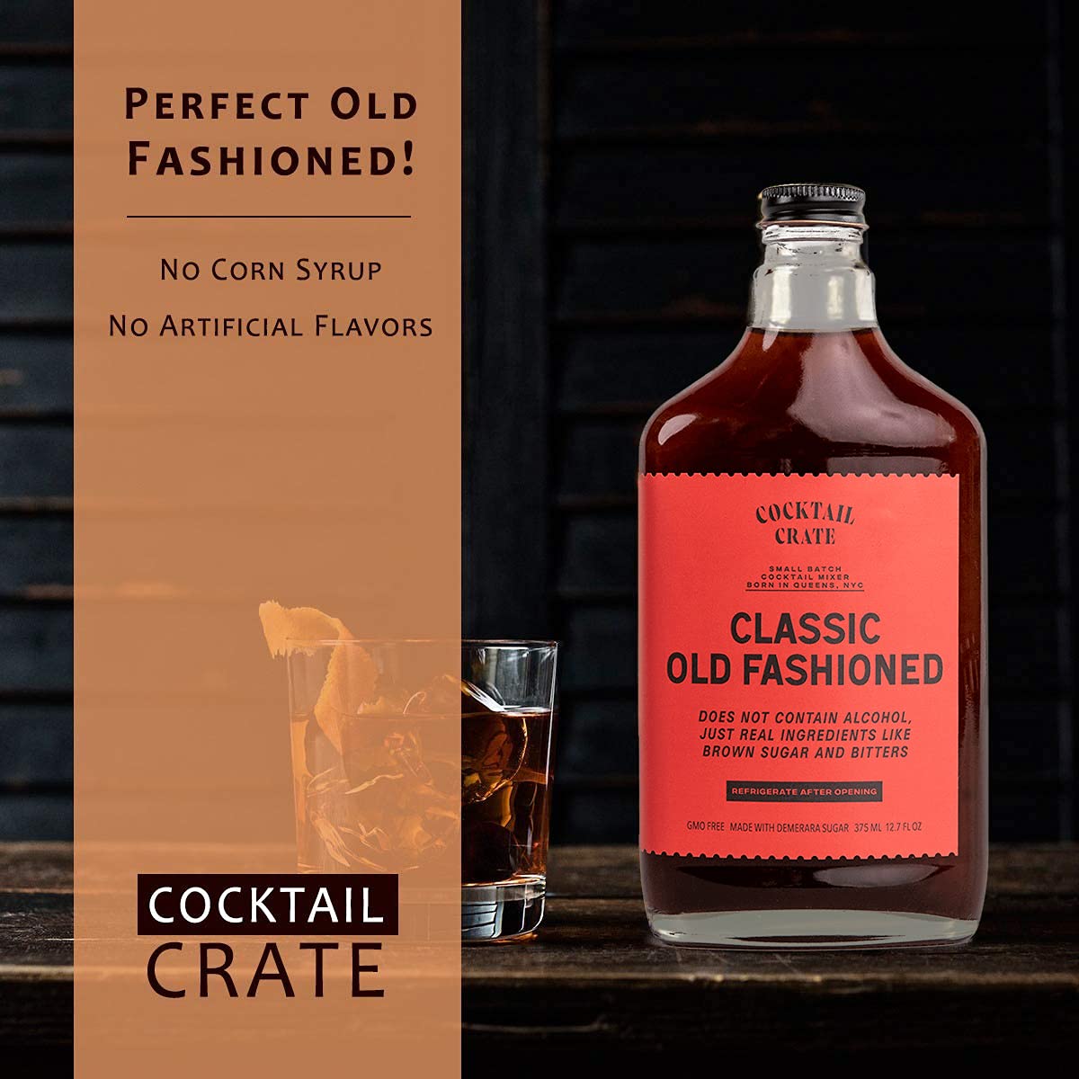 Cocktail Crate escena de bar en casa que inspira preparar cócteles