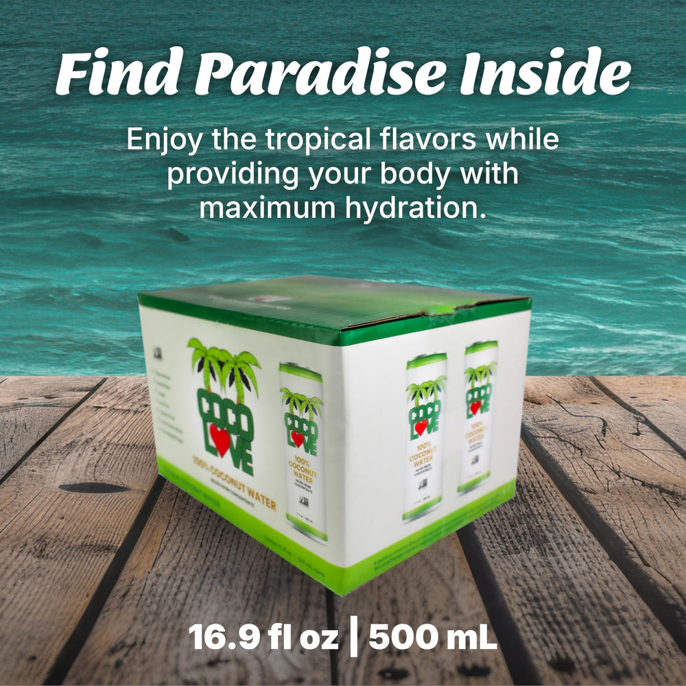 Coco Love pack de 12 latas en caja ideal para almacenamiento y ahorro