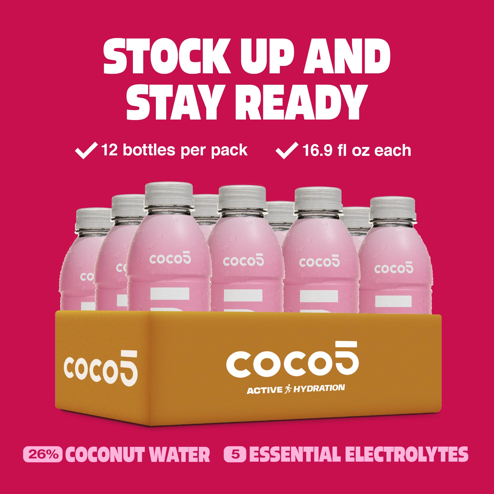 Varias botellas Coco5 sobre mesa en ambiente cotidiano, ideal para compartir