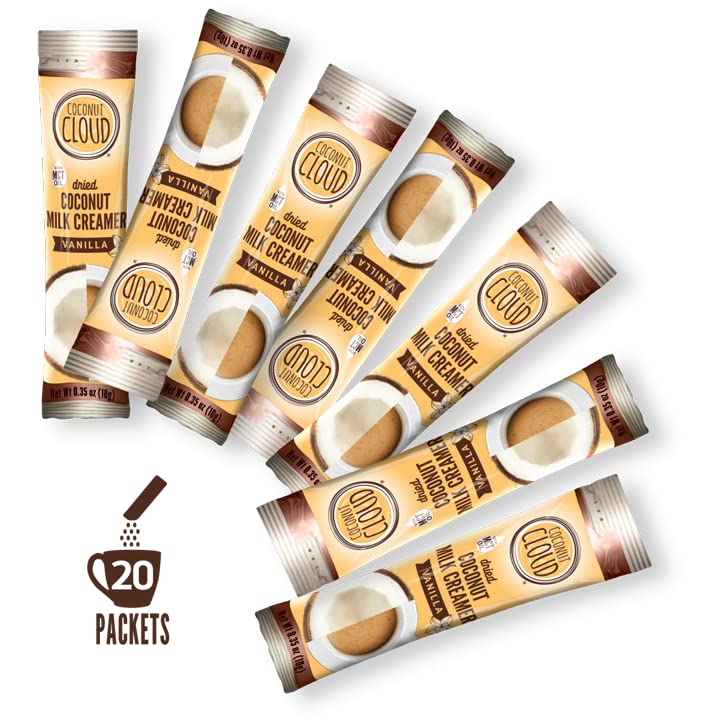 Coconut Cloud crema de vainilla en taza resaltando sabor y cuerpo