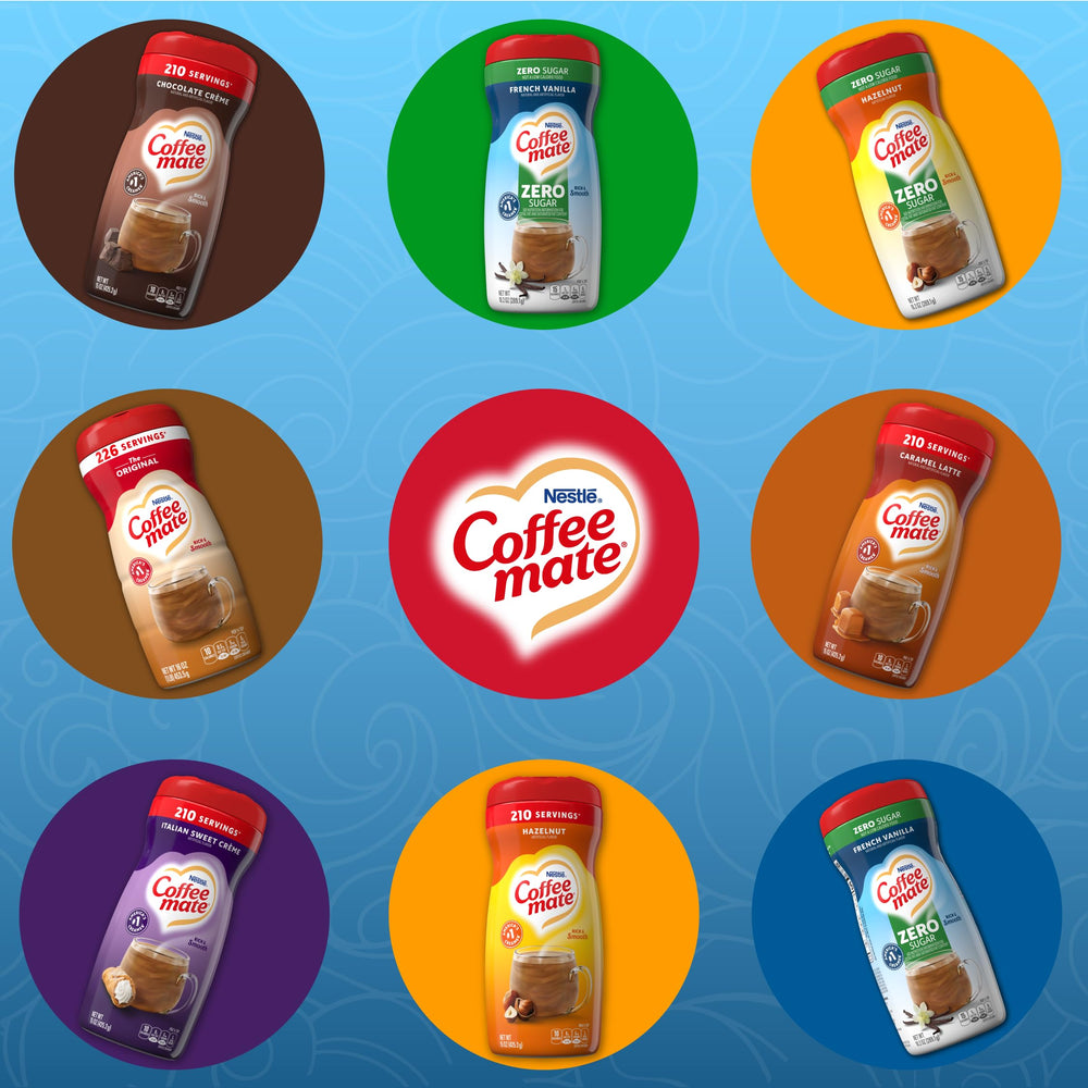 Coffee-mate en mesa de desayuno mostrando uso cotidiano y calidez