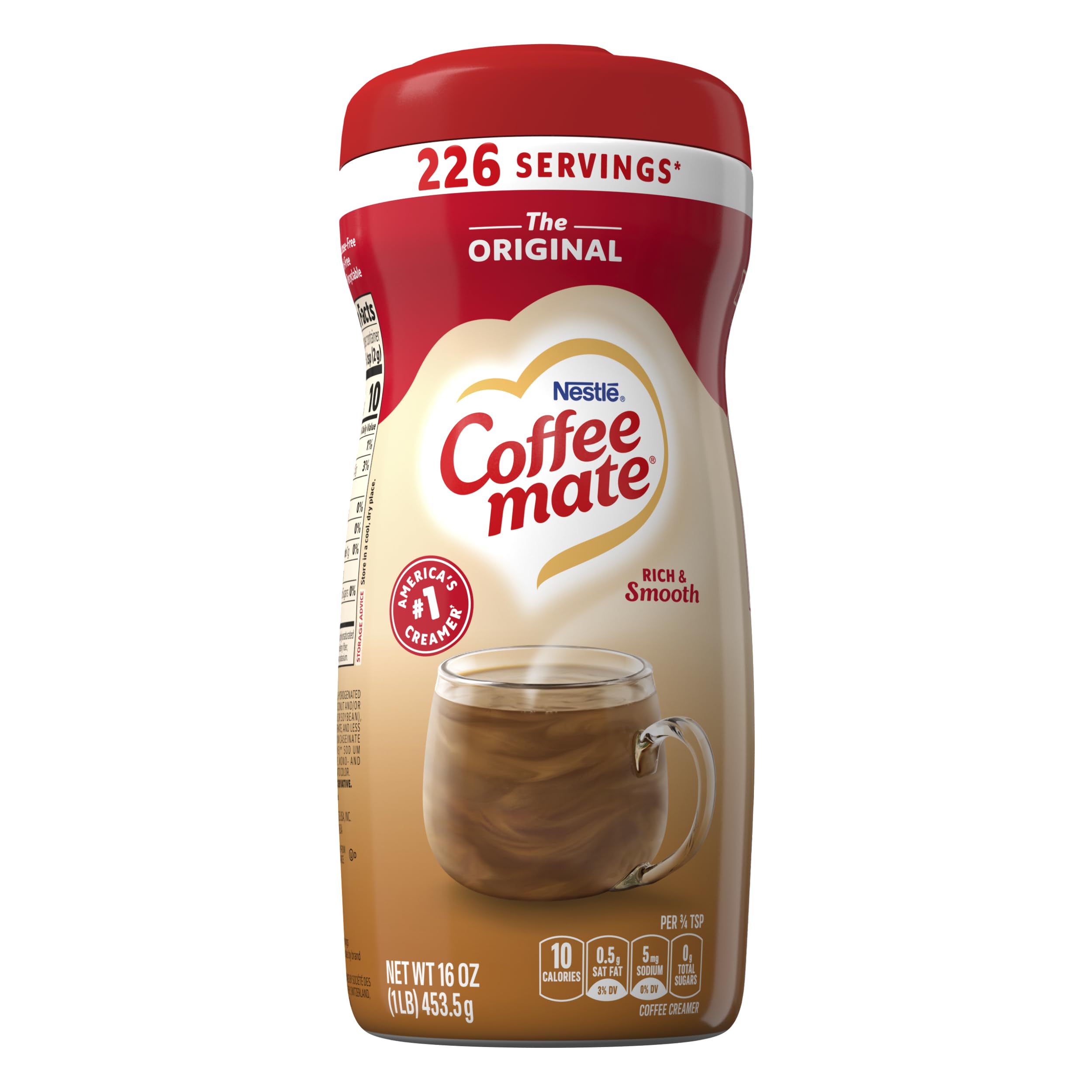 Coffee Mate en cocina estilo de vida mostrando versatilidad en bebidas