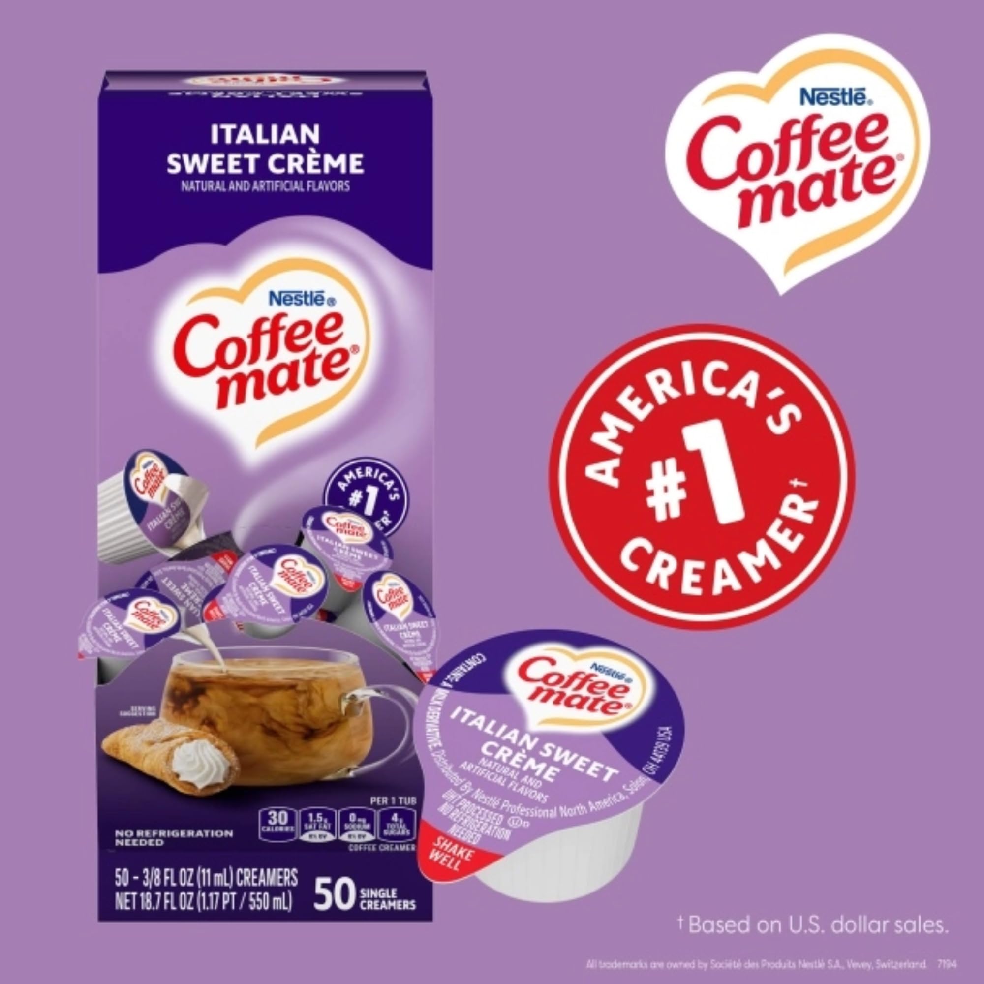 Coffee-mate etiqueta Kosher Dairy y lista de ingredientes para confianza