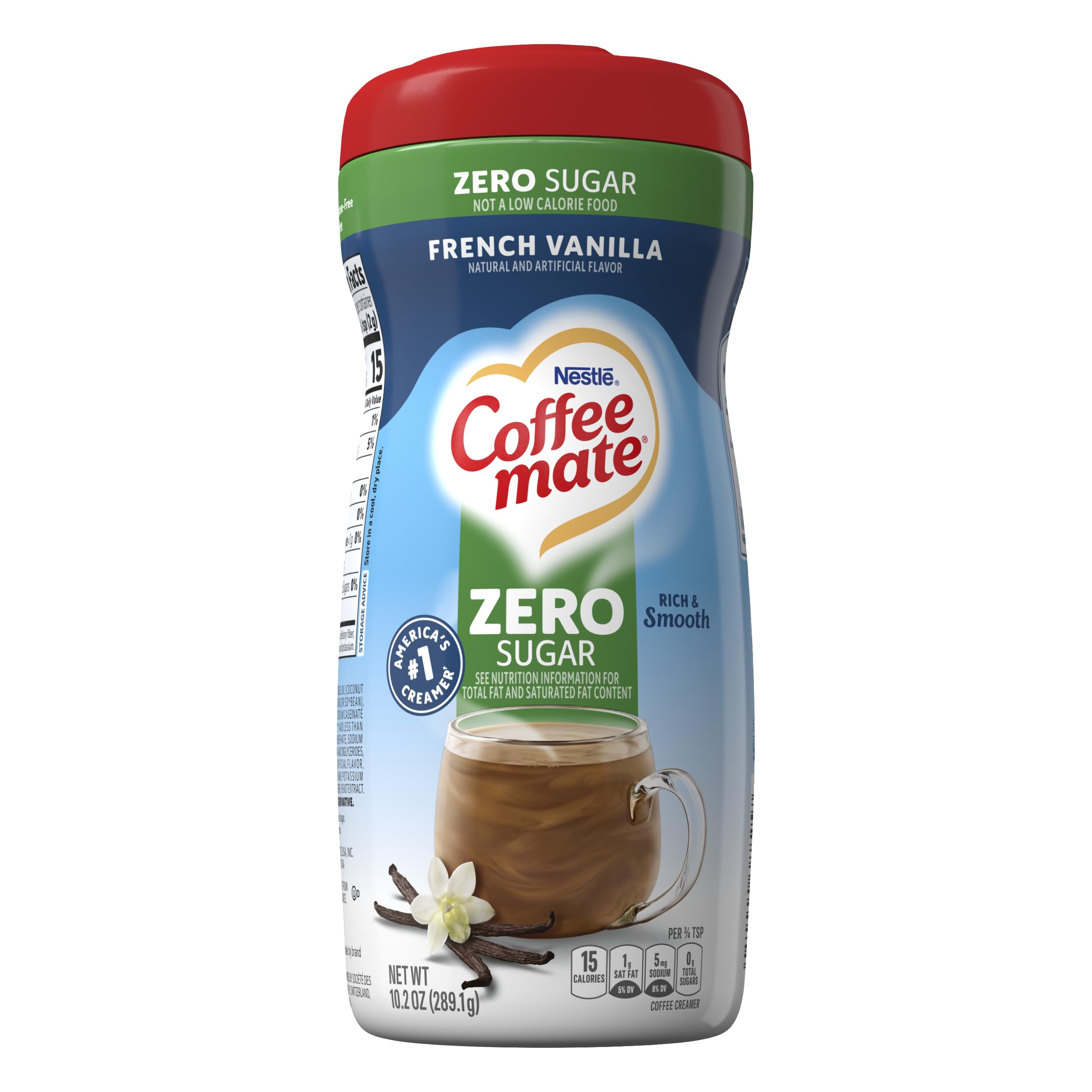 Coffee-mate tres botes del pack para almacenamiento y ahorro