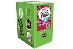 Coffee Pod Variety Packs primer plano de cápsula para apreciar textura y sello