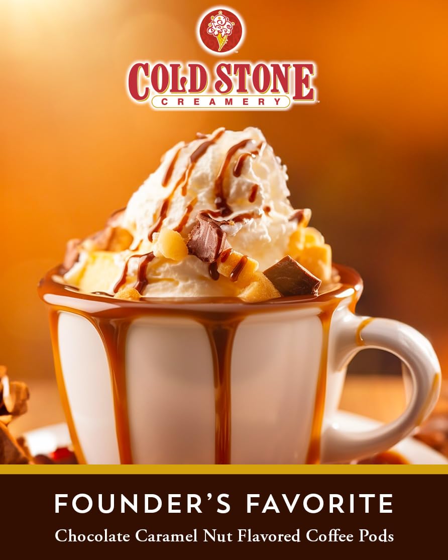 Cold Stone Creamery taza servida mostrando color y cremosidad para disfrutar