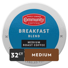 Community Coffee cápsula K-Cup en primer plano destacando facilidad de uso