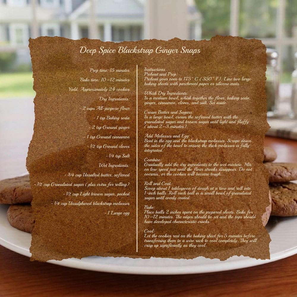 Conscious Seasonings melaza en escena de cocina profesional aportando profundidad