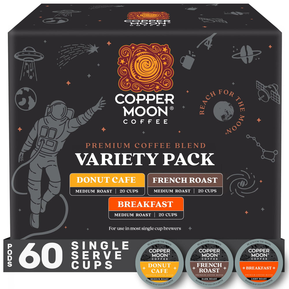 Copper Moon cápsula vista superior con sello hermético para frescura