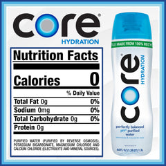 Core botella única 1.3 L con silueta ergonómica para mejor agarre