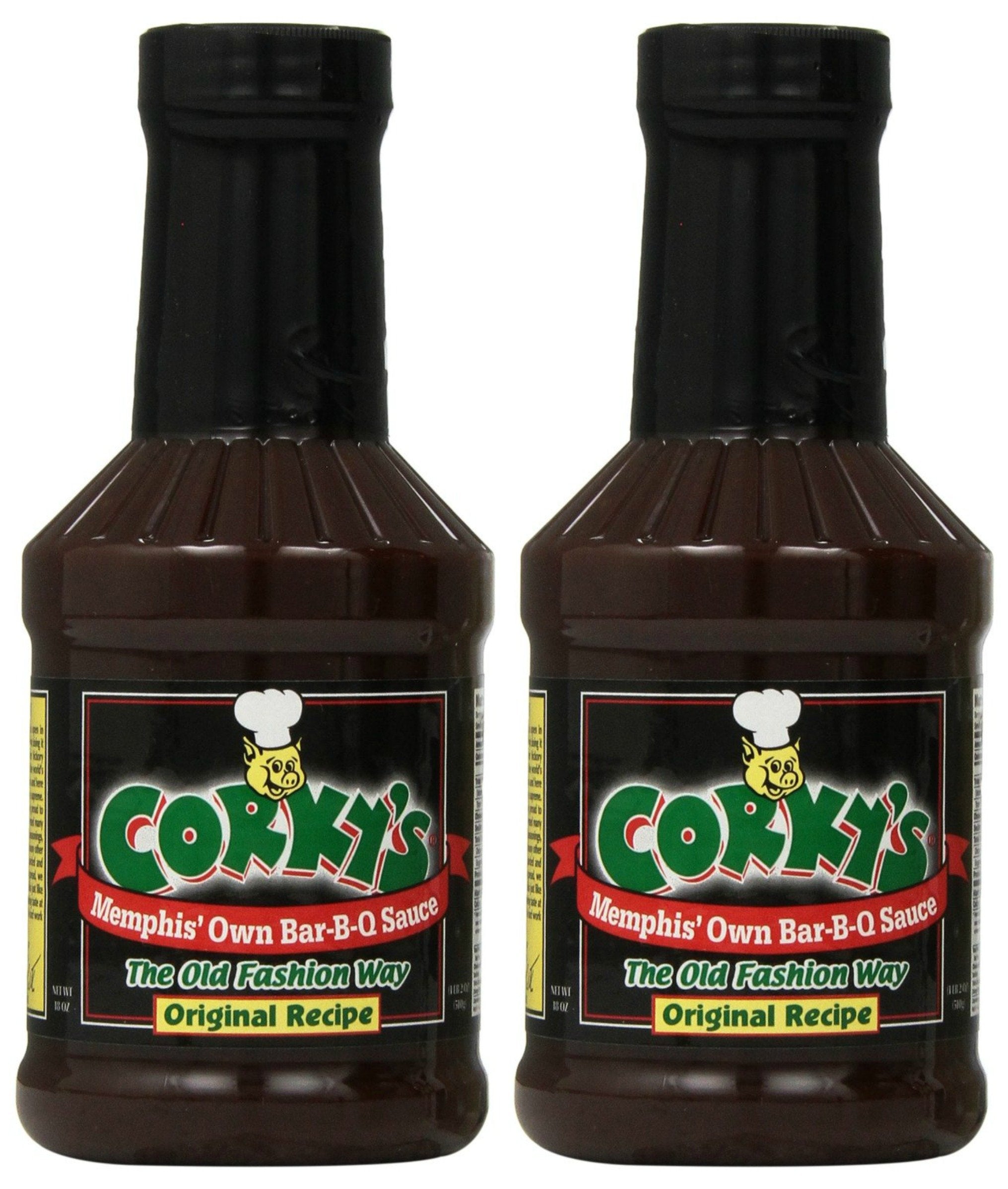 CORKY'S frasco frontal pack de 2 mostrando presentación y uso inmediato