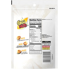Corn Nuts primer plano de la textura crujiente y sabor intenso
