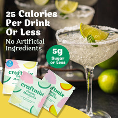 CRAFTMIX margarita de mango con trozos de fruta, toque tropical