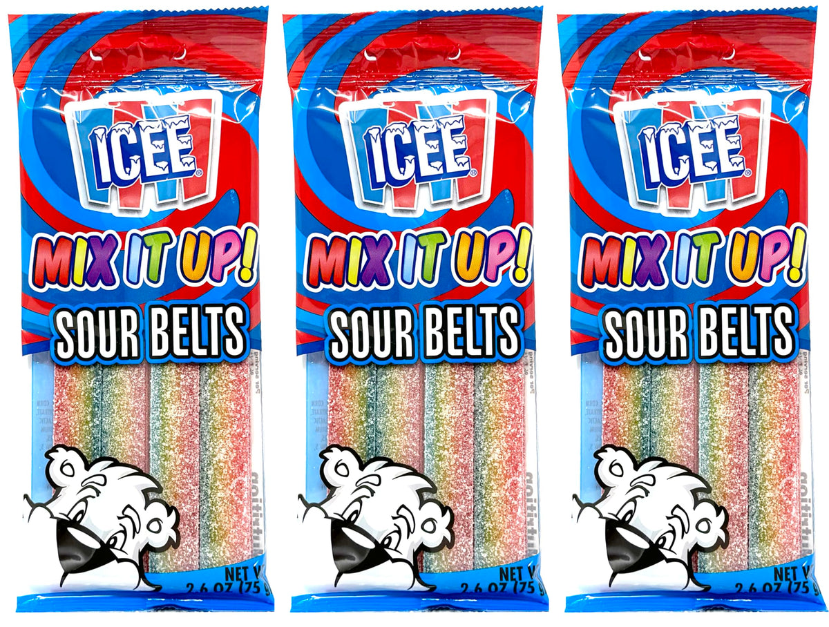 crait Icee pack frontal mostrando tres bolsas coloridas y fácil transporte