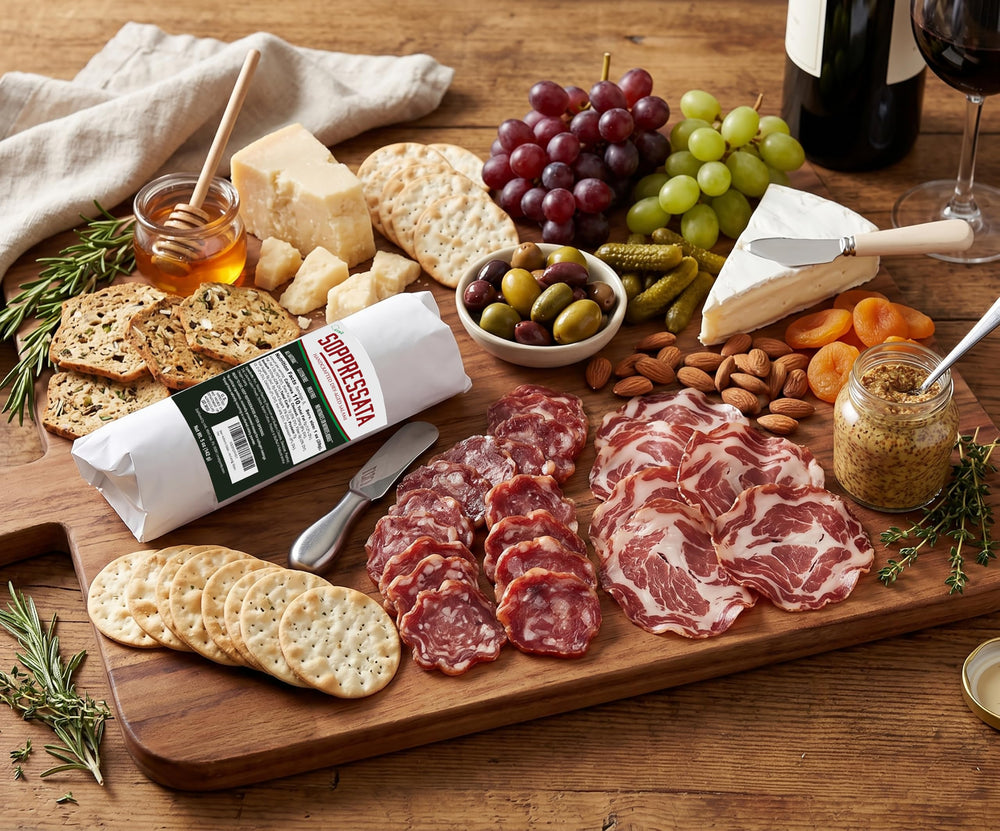 crait soppressata lonchas mostrando textura firme y sabor equilibrado