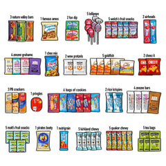 CRAVEBOX primer plano de texturas, muestra crocancia y variedad