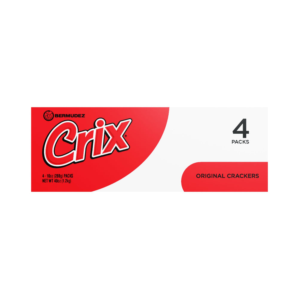 Crix comparación de tamaño en mano para llevar fácilmente.