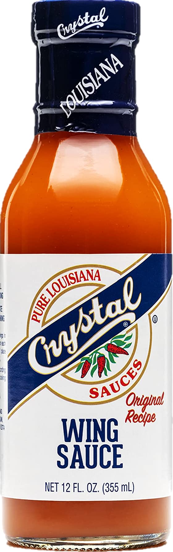 Crystal botella frontal mostrando 12 oz y etiqueta clara para decisiones de compra