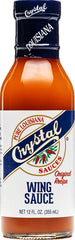 Crystal botella frontal mostrando 12 oz y etiqueta clara para decisiones de compra