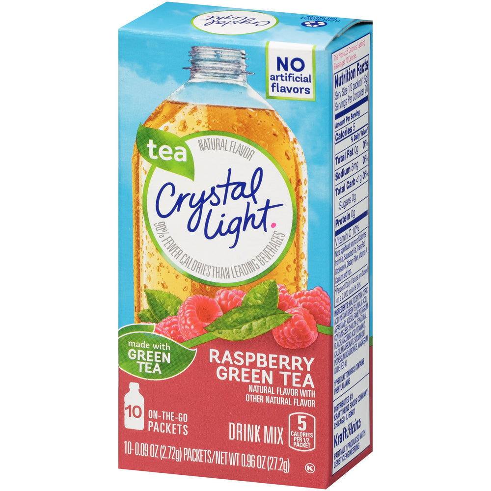 Crystal Light botella mezclada lista para beber, refresca sin calorías