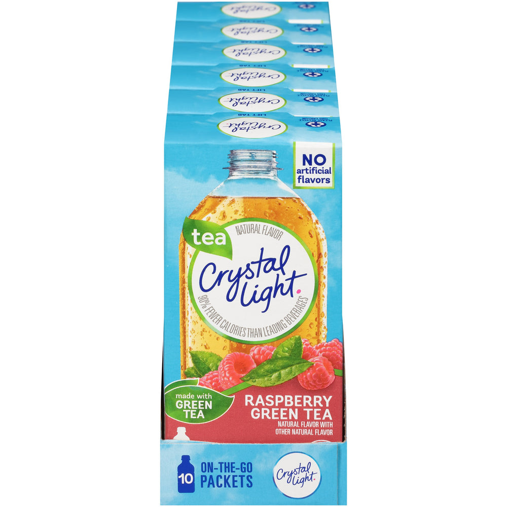 Crystal Light comparación de tamaño en mano para apreciar portabilidad