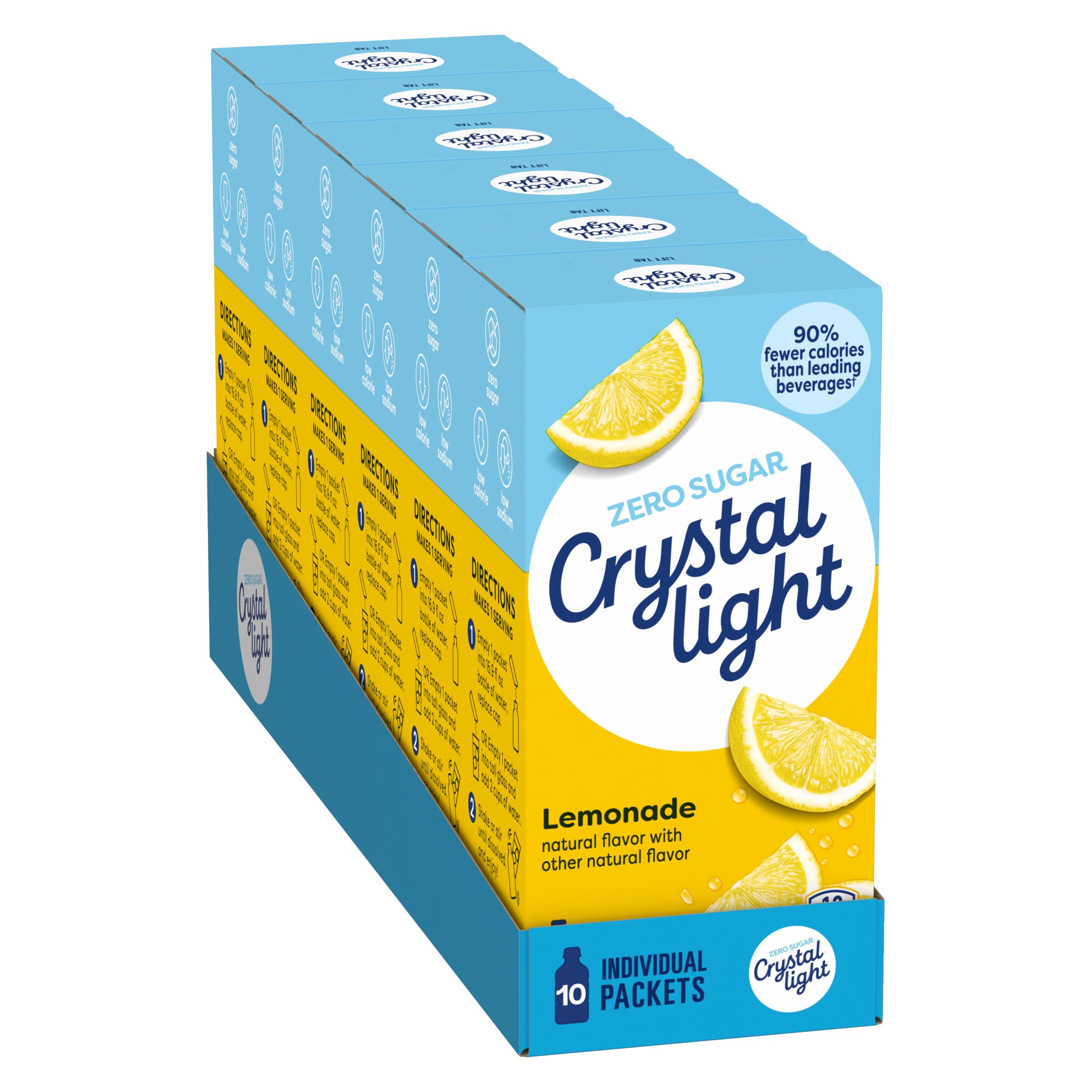 Crystal Light en botella para llevar, hidratación práctica y baja calorías