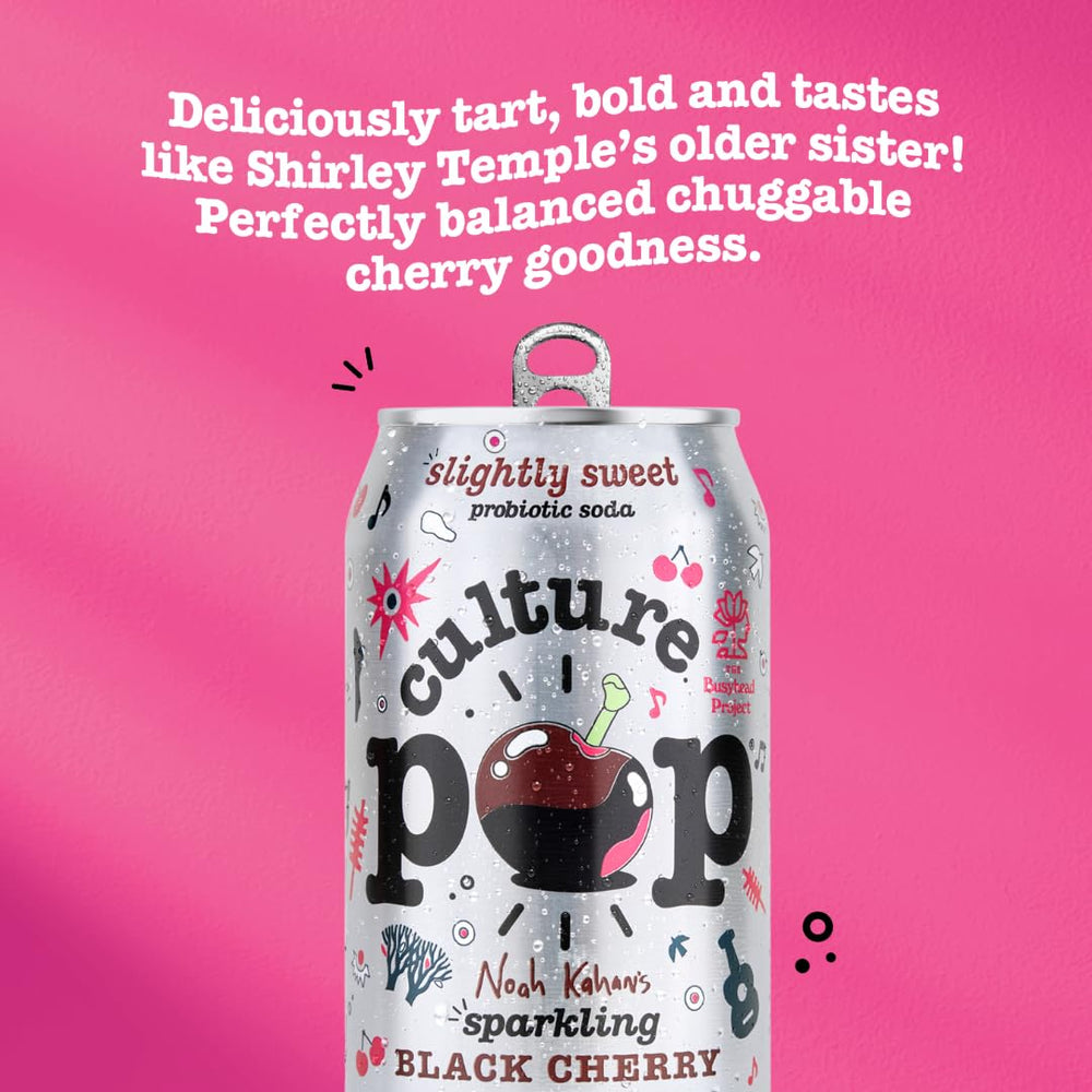 Culture Pop latas en nevera con otras bebidas, beneficio almacenamiento flexible