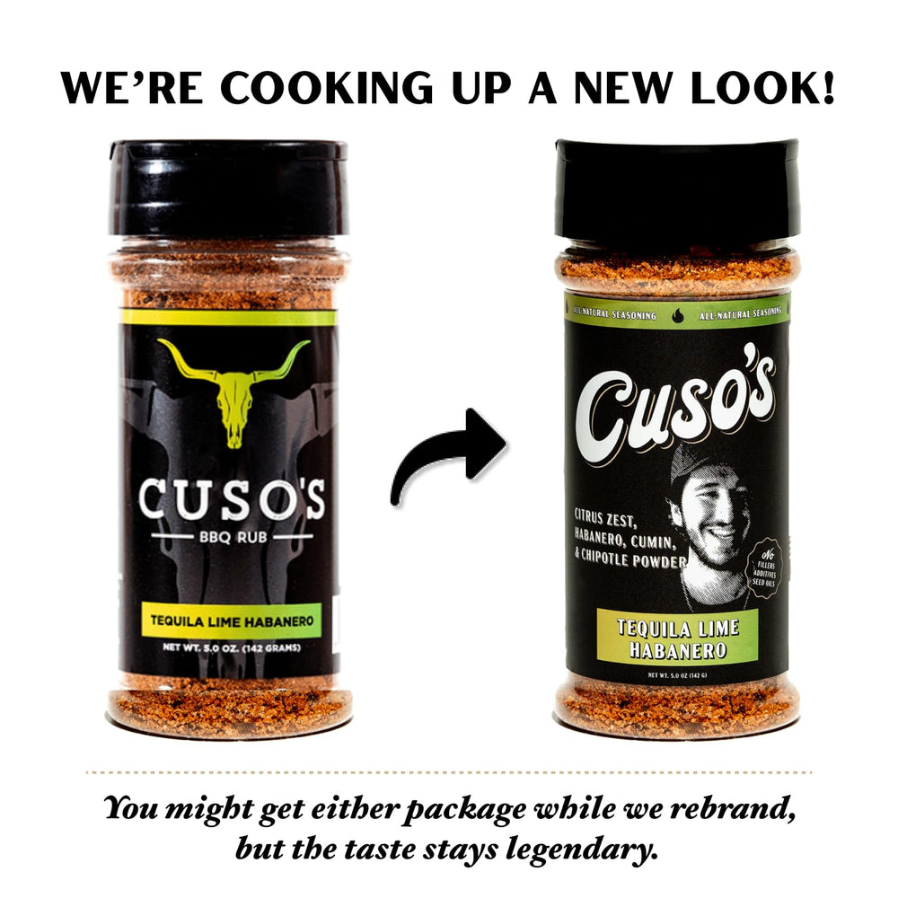 Cuso Cuts ingredientes principales (lima, habanero) mostrando frescura y perfil sabroso