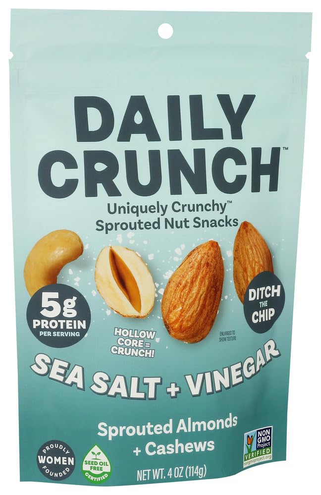 Daily Crunch presentación en tabla de aperitivos para reuniones y fiestas