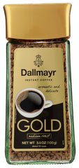 Dallmayr frasco frente mostrando diseño y conveniencia