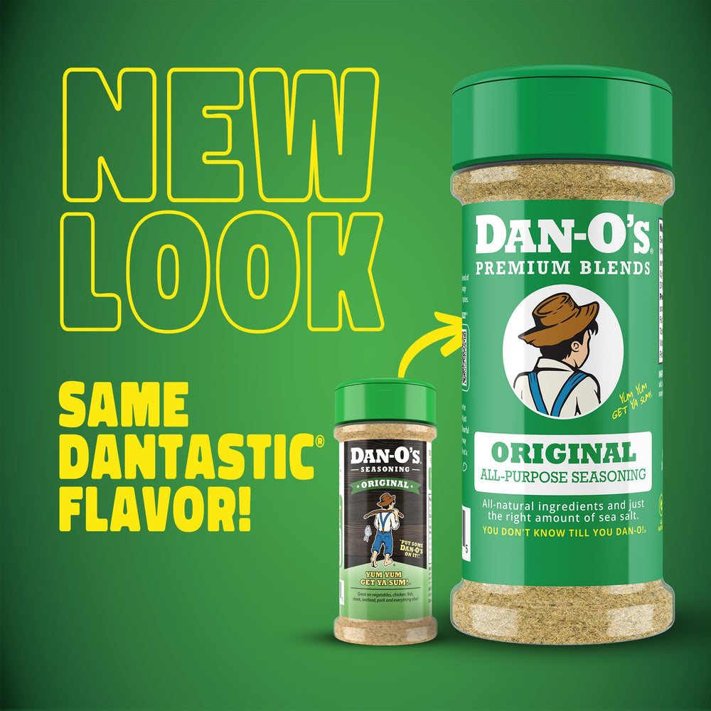 Dan-O's uso en parrilla con verduras y carne, facilita asados llenos de sabor