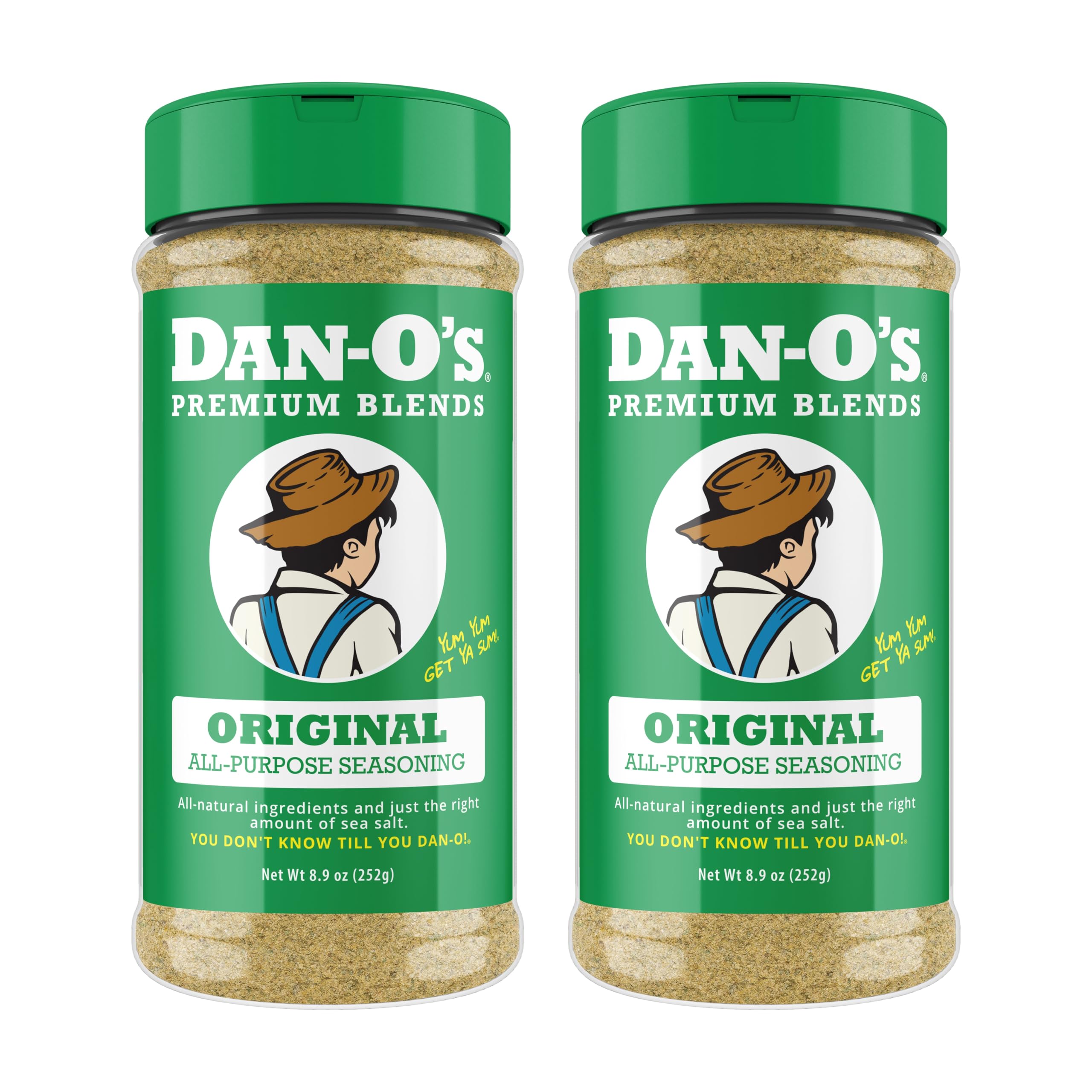 Dan-O's pack de 2 botellas frontales mostrando envase y conveniencia