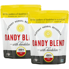 Dandy Blend paquete frontal mostrando etiqueta y beneficios instantáneos