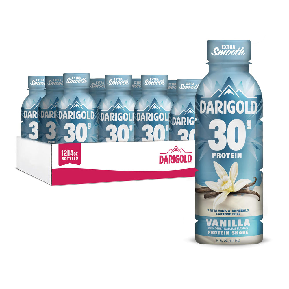 Darigold botella frente mostrando diseño y conveniencia para consumo rápido