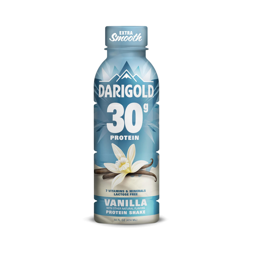 Darigold etiqueta con ingredientes visibles y beneficios nutricionales claros