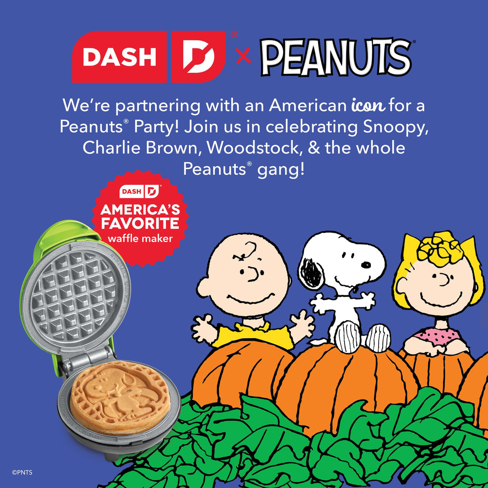 DASH Peanuts placas cerámicas CleanCoating™ abiertas mostrando textura antiadherente