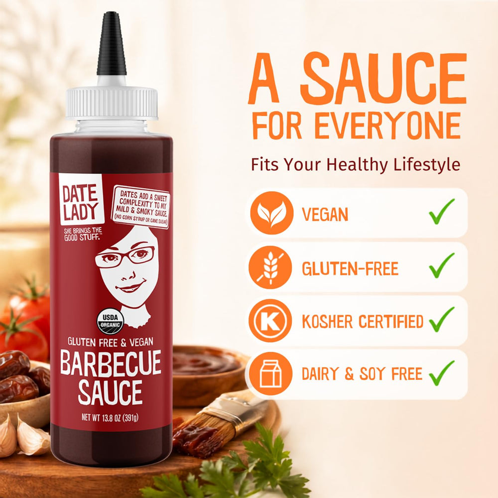 Date Lady salsa servida en parrilla para mostrar uso en barbacoa