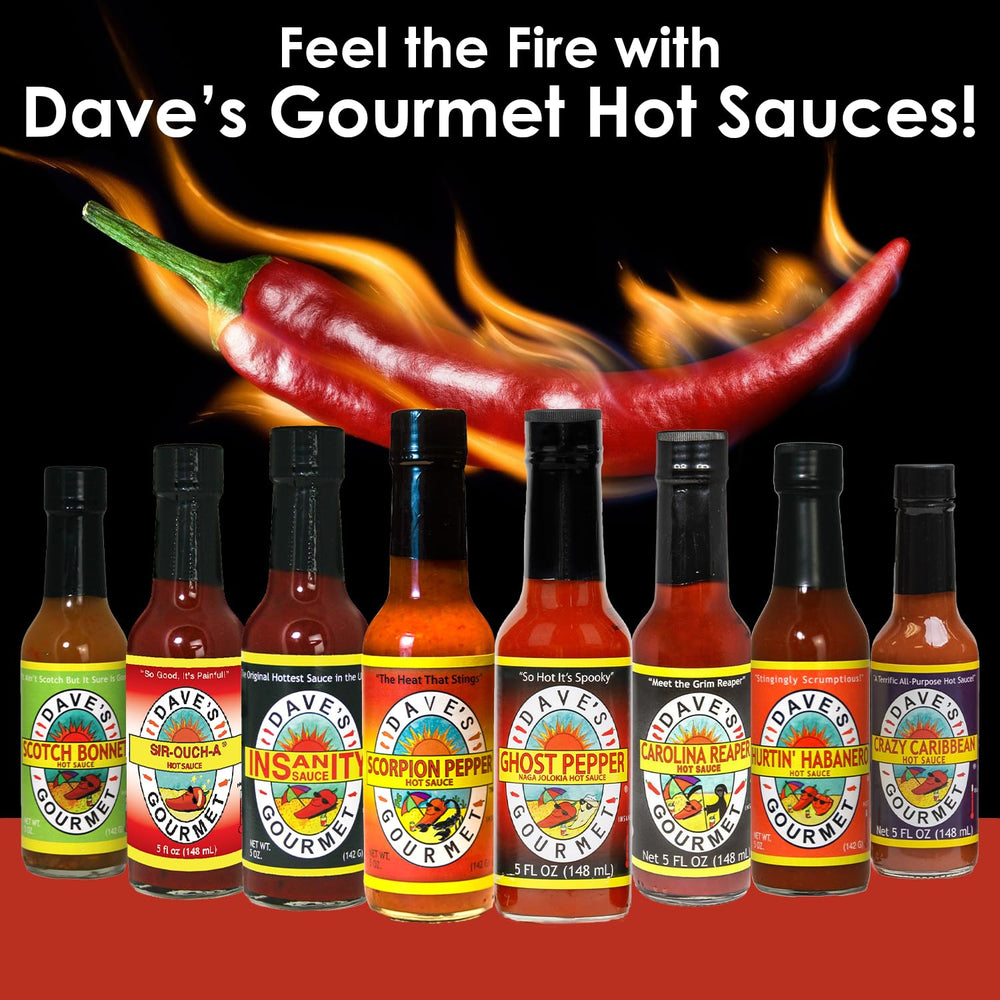 Dave's Gourmet caja lista para regalo ideal para aficionados al picante