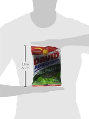 David primer plano semillas jumbo con textura tostada y sabor a pepinillo