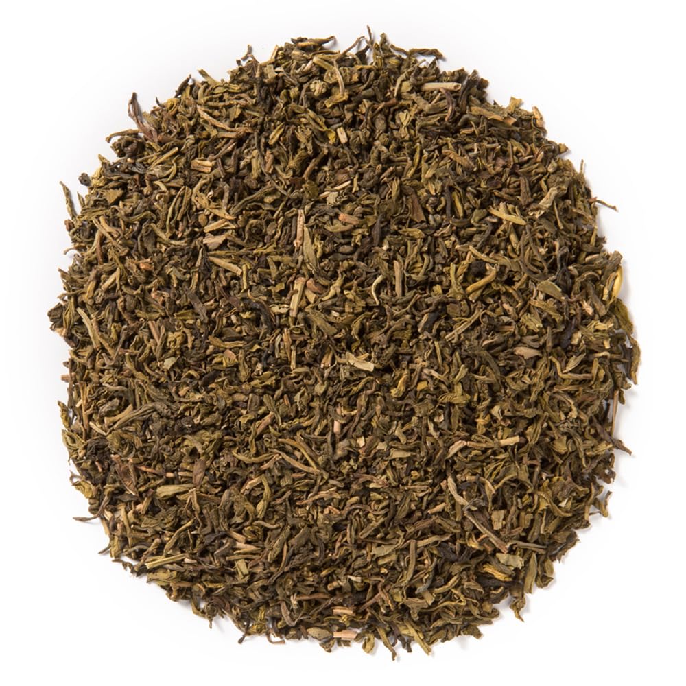 Davidson's hojas sueltas en primer plano con textura y aroma natural