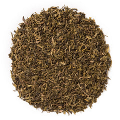 Davidson's hojas sueltas en primer plano con textura y aroma natural