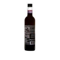 DaVinci Gourmet textura del sirope arándano mostrando brillo y fácil mezcla