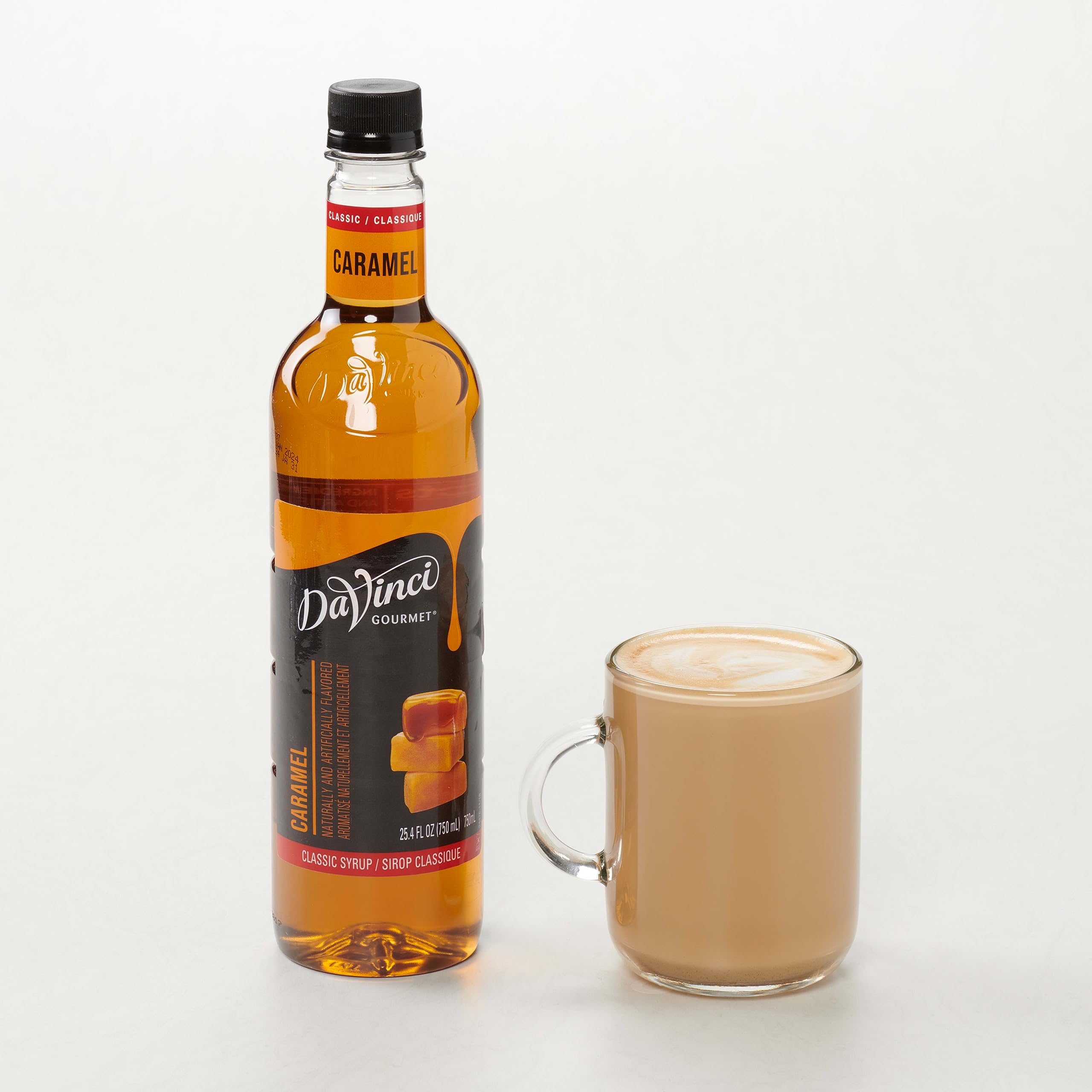 DaVinci Gourmet pack de 4 botellas para uso profesional y ahorro