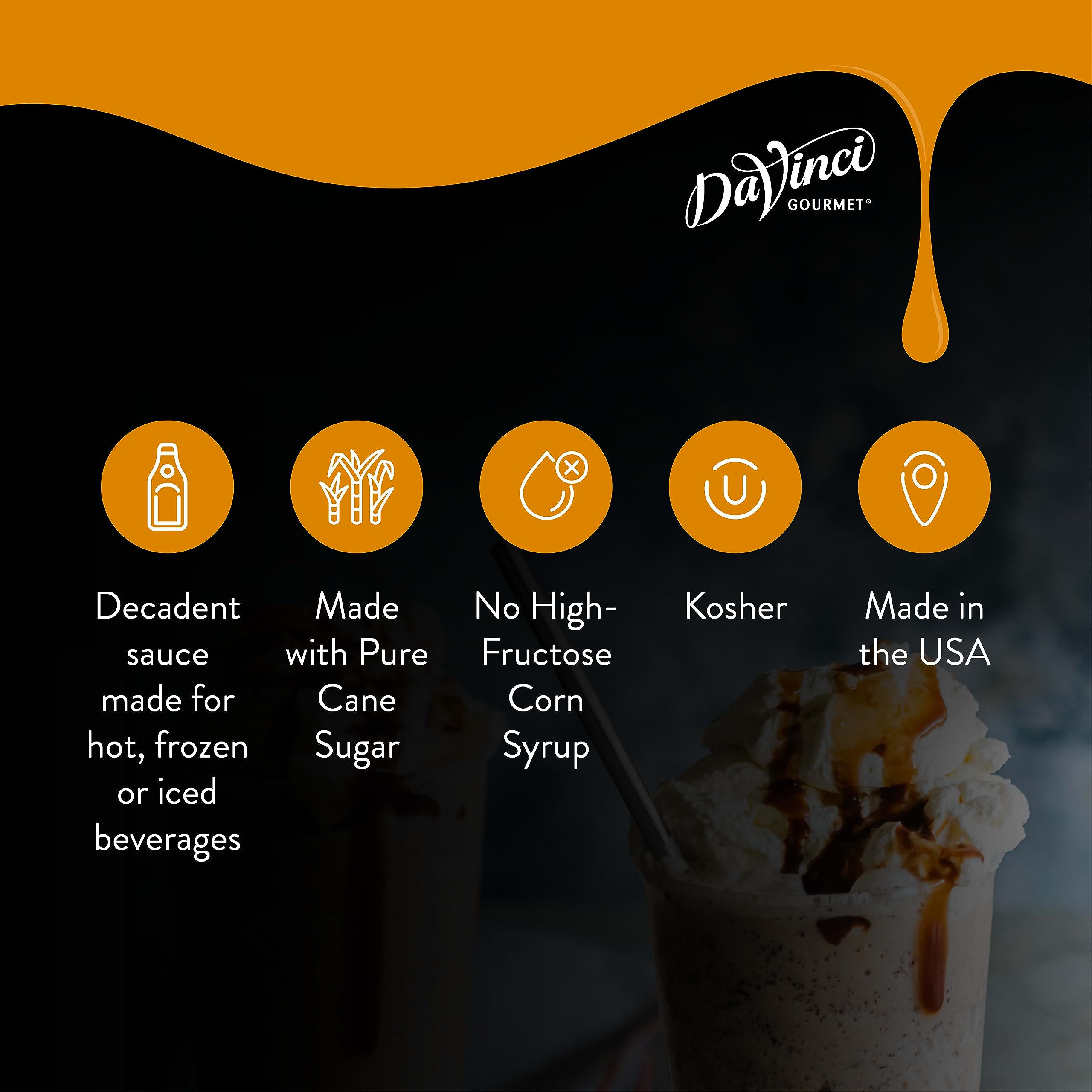 DaVinci Gourmet usado en receta sin azúcar mostrando resultado apetitoso