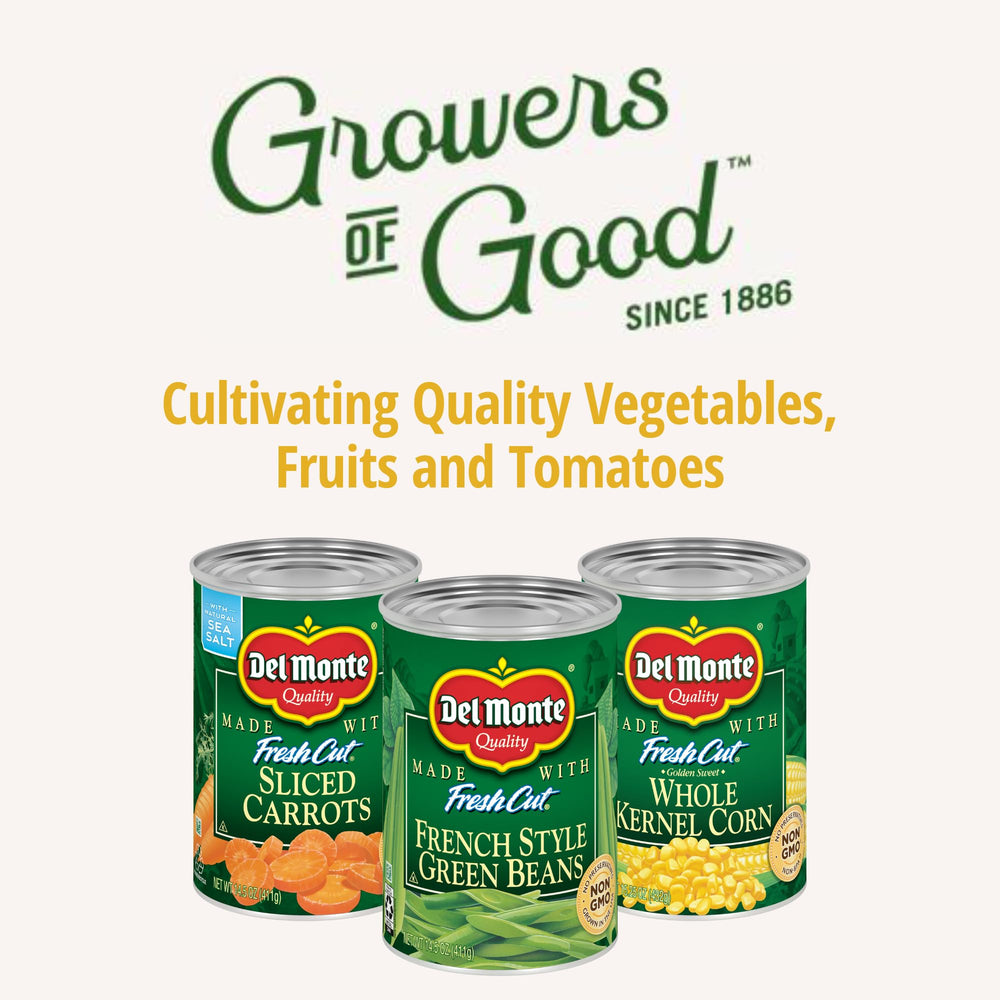 Del Monte plato servido en cocina que sugiere uso versátil y sabor