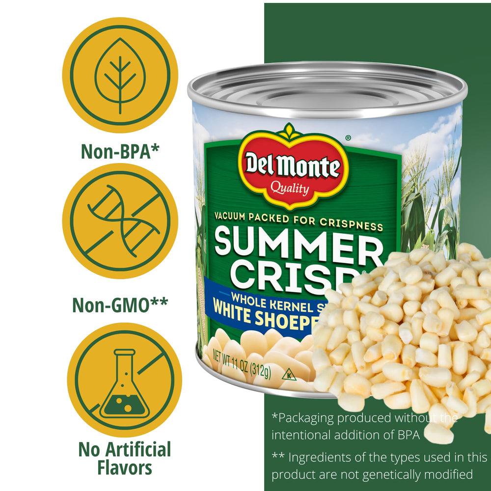 Del Monte maíz en tazón listo para servir y cocinar