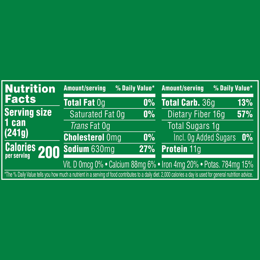 Del Monte primer plano de textura de las alubias, sabor y firmeza