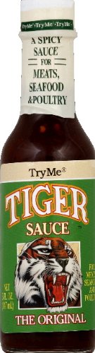 Delsmile Sauce Tiger vista frontal mostrando etiqueta y tamaño, aporta sabor versátil