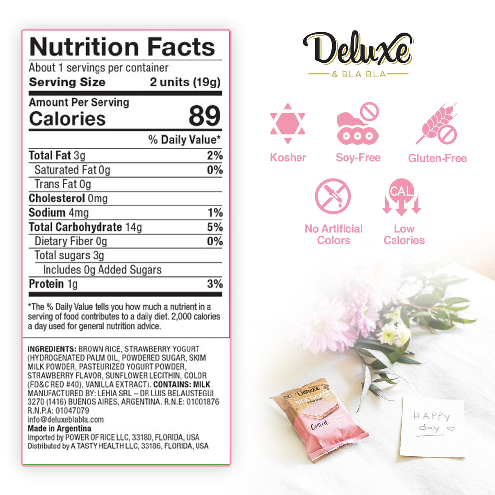 Deluxe & Bla Bla tortas en lonchera como merienda saludable